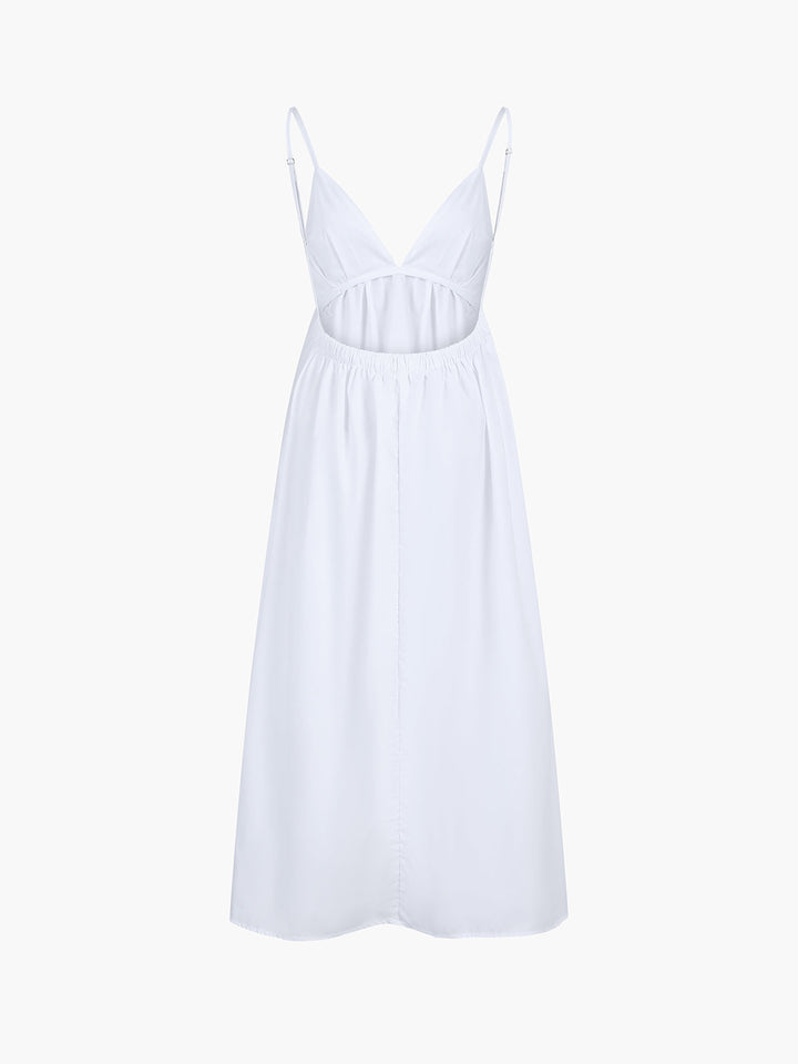 Jolina - Casual Backless Maxi Dress