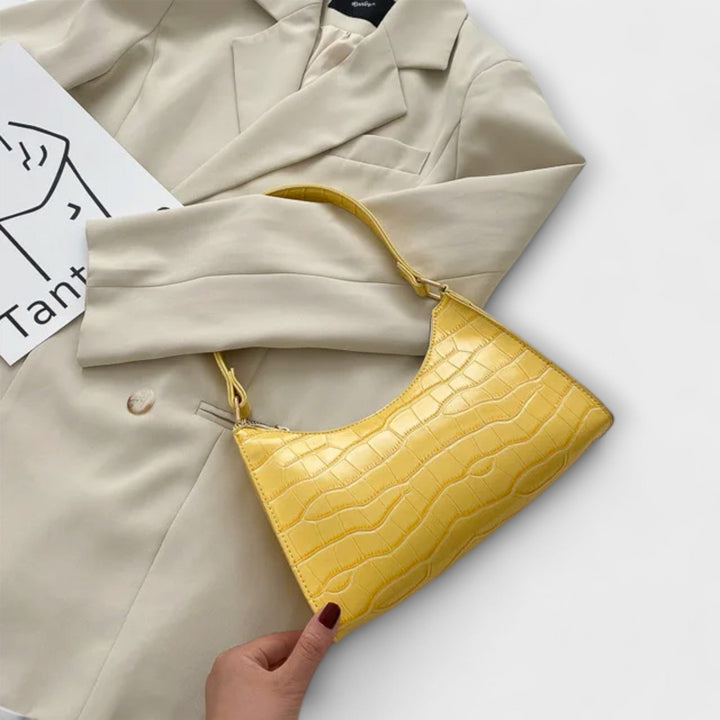 Flair. Shiny Leather Bag