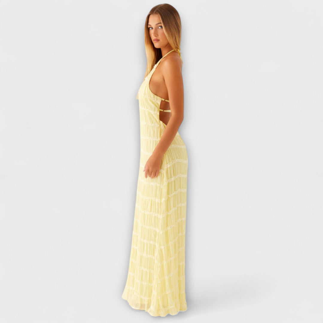 Adeline - Halter Neck Dress