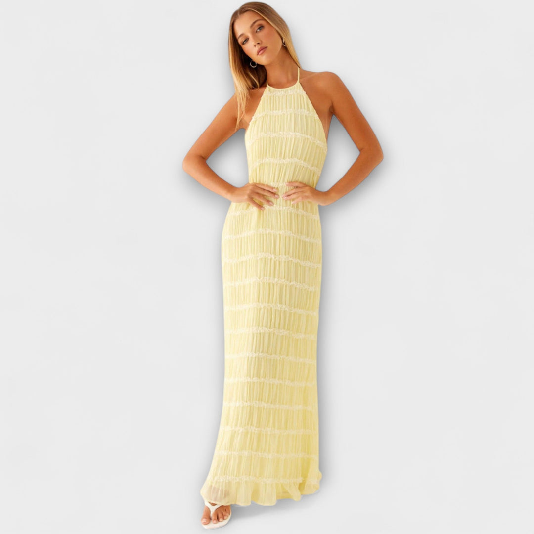 Adeline - Halter Neck Dress
