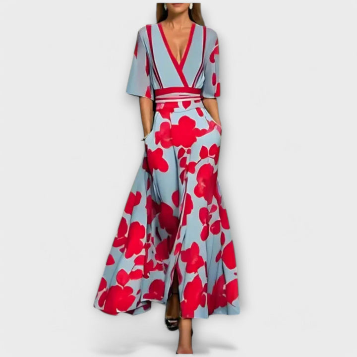 Elegant Floral Dress