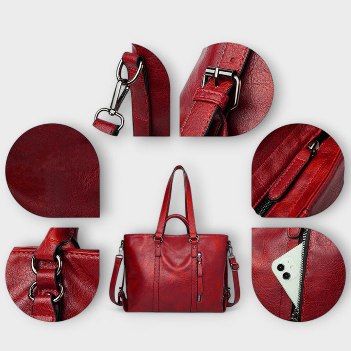 Flair. - Large Leather Bag