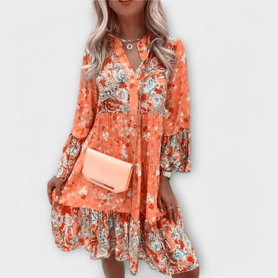 Valer - Summer Boho A-Line Dress