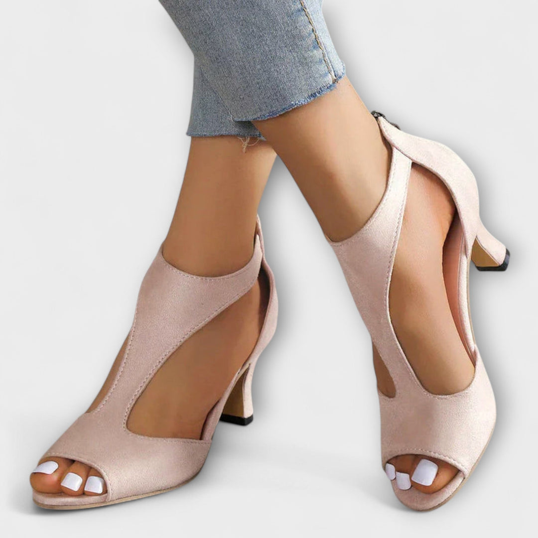 Elvira – Stylish Comfort Heels