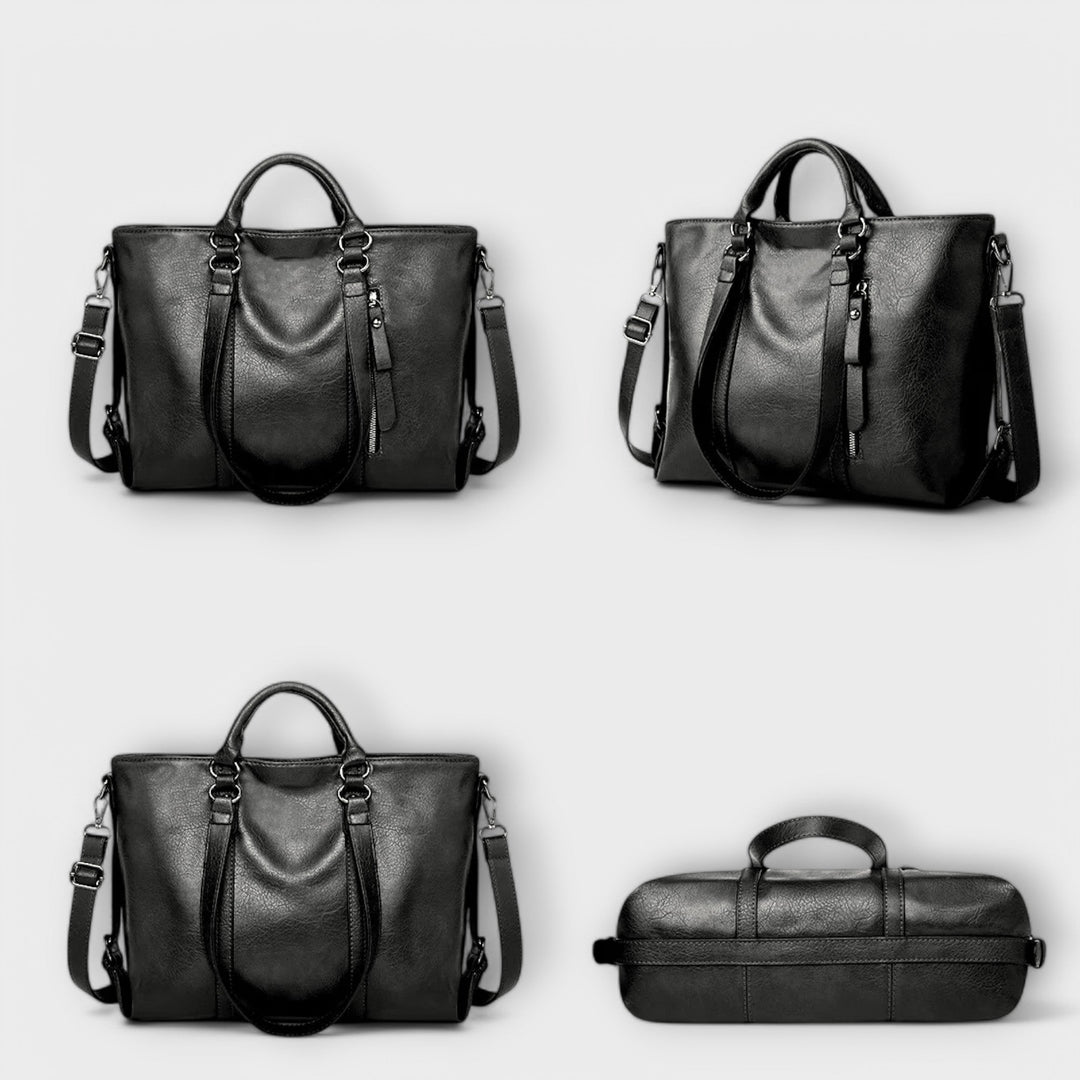 Flair. - Large Leather Bag